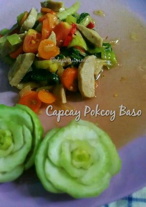 Foto resep Capcay Pokcoy Baso