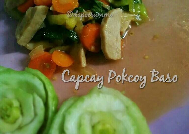 Capcay Pokcoy Baso