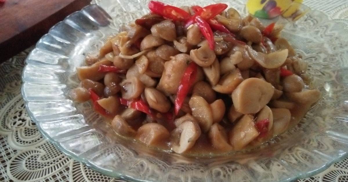 Resep Oseng Jamur Merang Sederhana oleh etik purnaningrum Cookpad