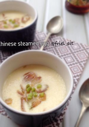 Foto resep Chinese steamed egg (tim telur)