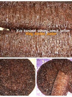 Foto resep Kue karamel sarang semut teflon