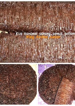 Foto resep Kue karamel sarang semut teflon