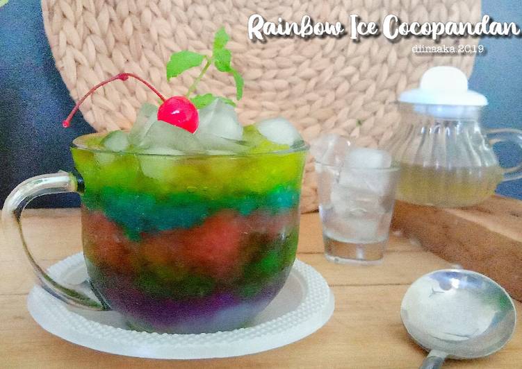 Bumbu mengolah 8.#2 Rainbow ice (es bihun jelydrink), Enak Banget