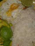 Rice with Eggs and Avocado