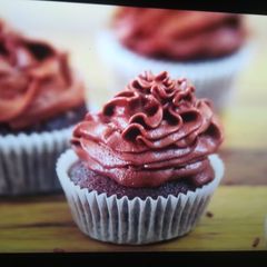 Chocolate cup cake recipe A picture of Chocolate cup cake recipe.