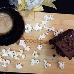 A picture of Chocolate fudge brownies.