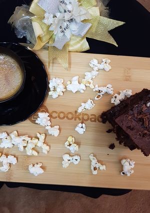 A picture of Chocolate fudge brownies.