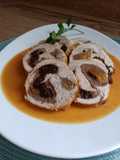 Pechuga de pavo rellena de chorizo criollo