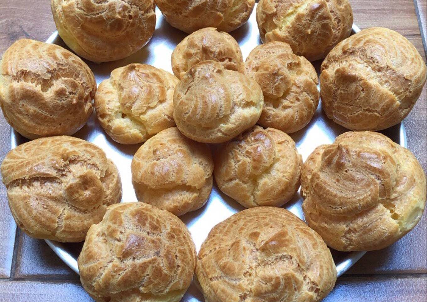 Kue Sus / Cream Puff / Choux Pastry (resep kulitnya saja)
