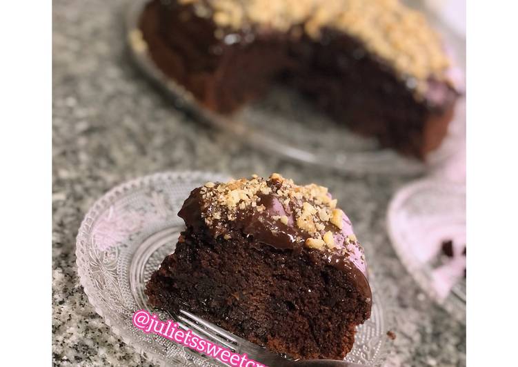 Bizcocho de chocolate 🍫interior húmedo y tierno