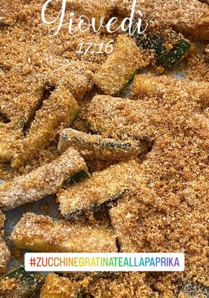 Foto di Zucchine gratinate alla paprika