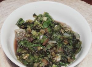 Foto resep Tumis Daun Selada