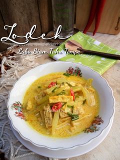 Foto resep Lodeh Labu Siam Tahu Tempe