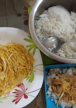 Foto resep Nasi uduk abon keju