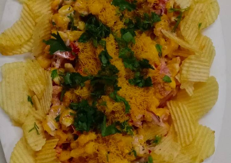 Corn chaat