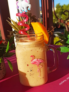 Φωτογραφία της συνταγής Smoothie με φρούτα και μπισκότα!!
