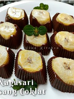 Foto resep Nagasari pisang Cokelat