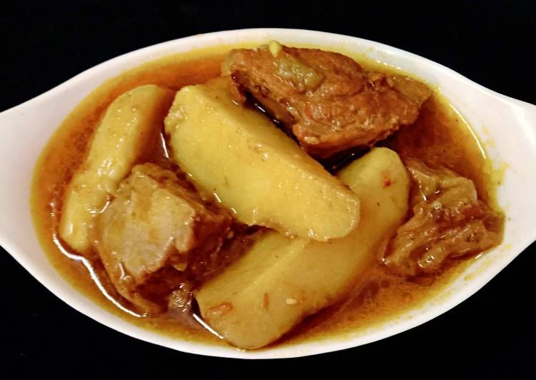 Recipe of Award-winning Arvi Gosht