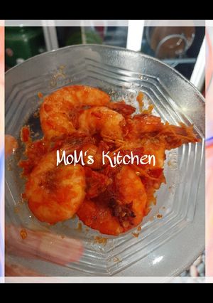 Foto resep Udang balado pedas