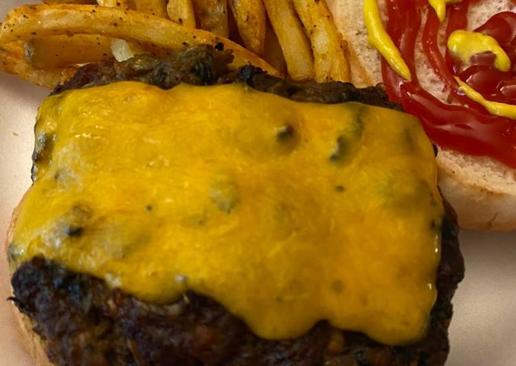 Recipe of Award-winning Spinach and corn meatloaf hamburgers