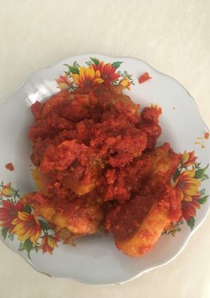 Foto resep Ayam sambal (masakan rumahan sederhana)
