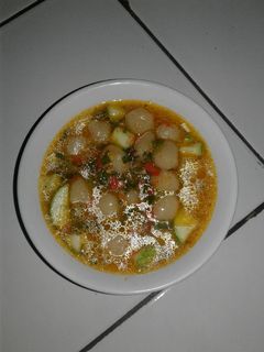 Foto resep Cilok kuah aka baso aci 🍡🍡