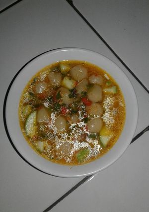 Foto resep Cilok kuah aka baso aci 🍡🍡