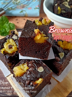 Foto resep 746. Brownies Tape Panggang Legit