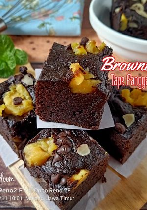 Foto resep 746. Brownies Tape Panggang Legit