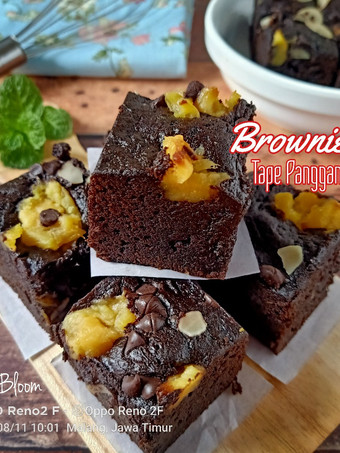 Resep 746. Brownies Tape Panggang Legit Wajib Dicoba