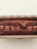 Banana bread con noci e cioccolato