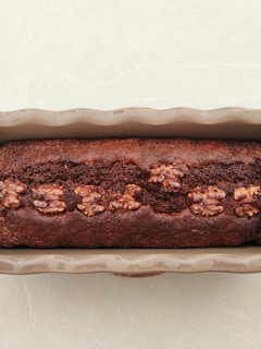 Foto di Banana bread con noci e cioccolato