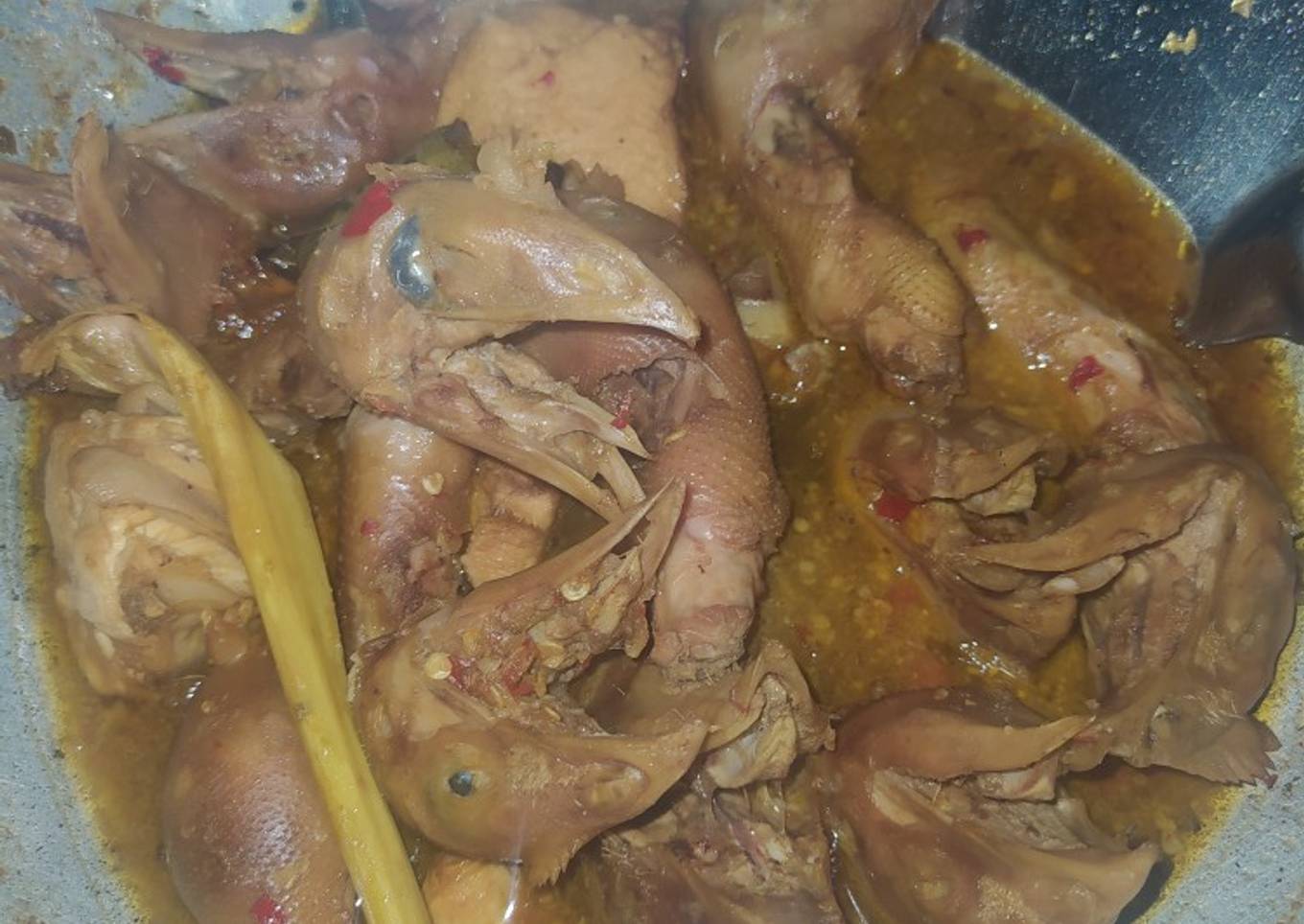Rica Rica kepala ayam