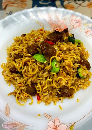 Foto resep Nasi goreng koyor pete