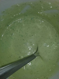 Una foto de Mayonesa CASERA de Ajo y Perejil en Mixer!