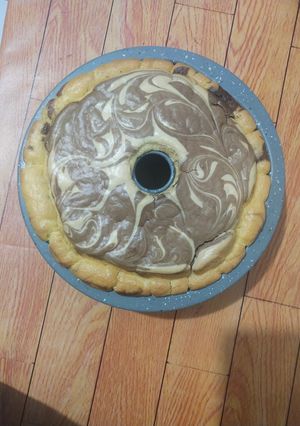 Foto resep Marble cake keto no tepung