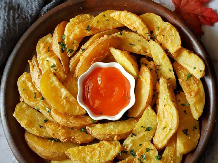 Resep Potato Wedges, Enak