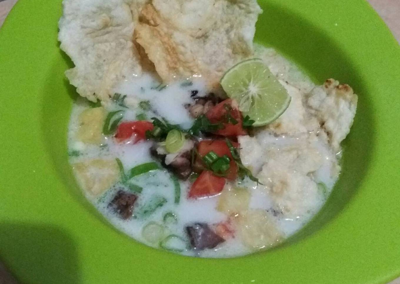Soto betawi sederhana...π