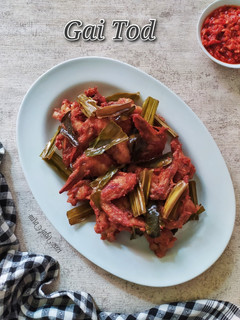 Foto resep Gai Tod (Ayam Goreng Gurih Renyah Khas Thailand)