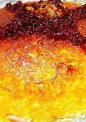 عکسی از دستور ته چین مرغ و بادمجان