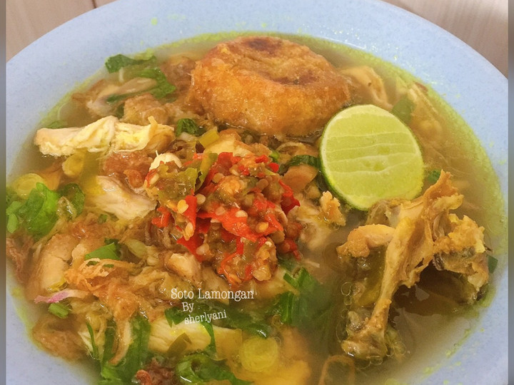 Cara Gampang Menyiapkan Soto Lamongan (khas Jawa) Anti Gagal