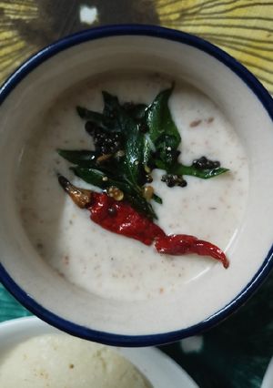 A picture of Coconut chutney.