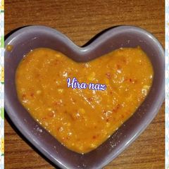 A picture of Hot & Spicy Garlic Mango Chutney.
