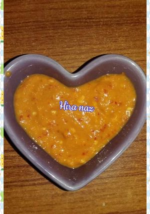 A picture of Hot & Spicy Garlic Mango Chutney.