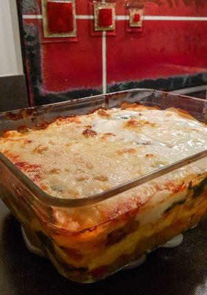 Une photo de Lasagnes végetariennes sans gluten sans lactose