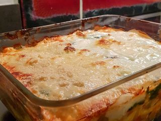 Lasagnes végetariennes sans gluten sans lactose