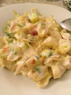 صورة لوصفة سلطة باللبن