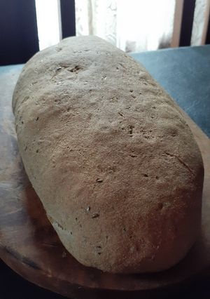 Una foto de Pan integral con semillas