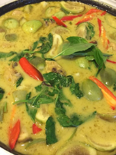 A picture of Green Curry Chicken.