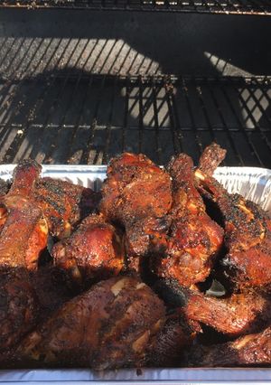 A picture of P-lo Grilled Smoked Chicken🍗.